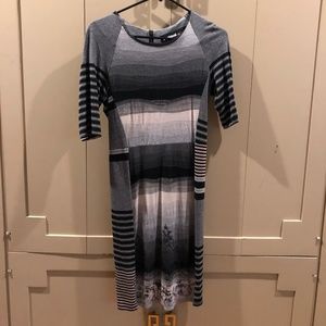 Black and White Desigual Dress